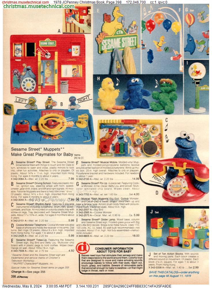 1978 JCPenney Christmas Book, Page 398