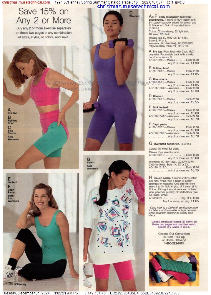 1994 JCPenney Spring Summer Catalog, Page 316