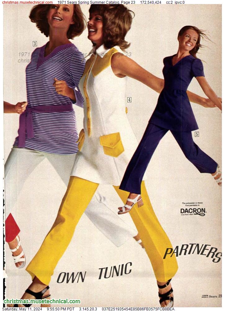 1971 Sears Spring Summer Catalog, Page 23