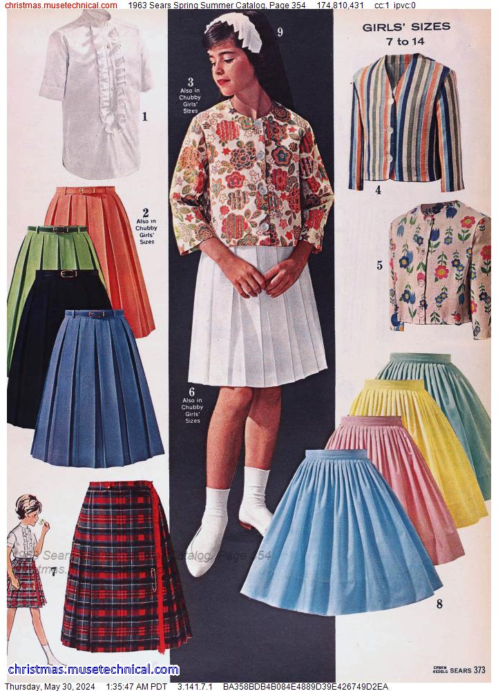 1963 Sears Spring Summer Catalog, Page 354