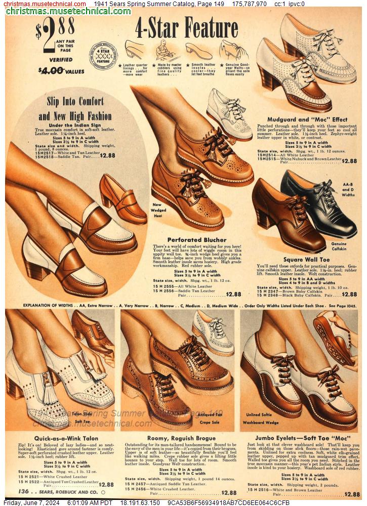 1941 Sears Spring Summer Catalog, Page 149