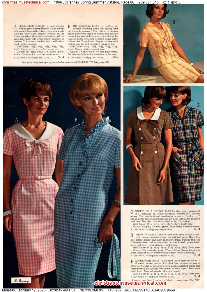 1966 JCPenney Spring Summer Catalog, Page 86