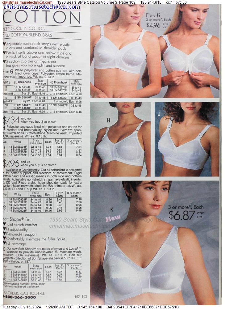 1990 Sears Style Catalog Volume 3, Page 103