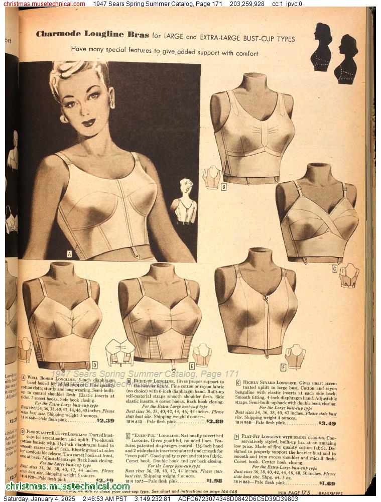 1947 Sears Spring Summer Catalog, Page 171