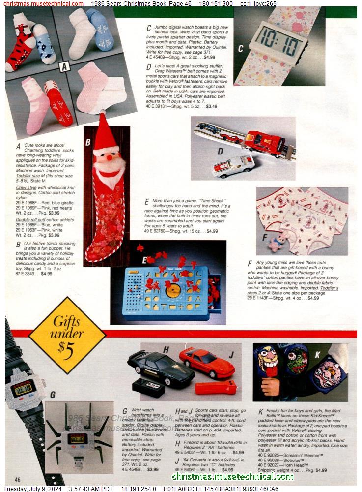 1986 Sears Christmas Book, Page 46