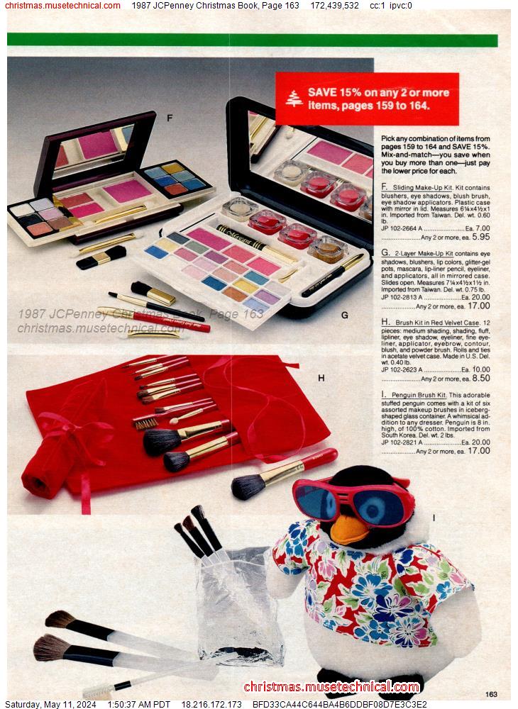 1987 JCPenney Christmas Book, Page 163