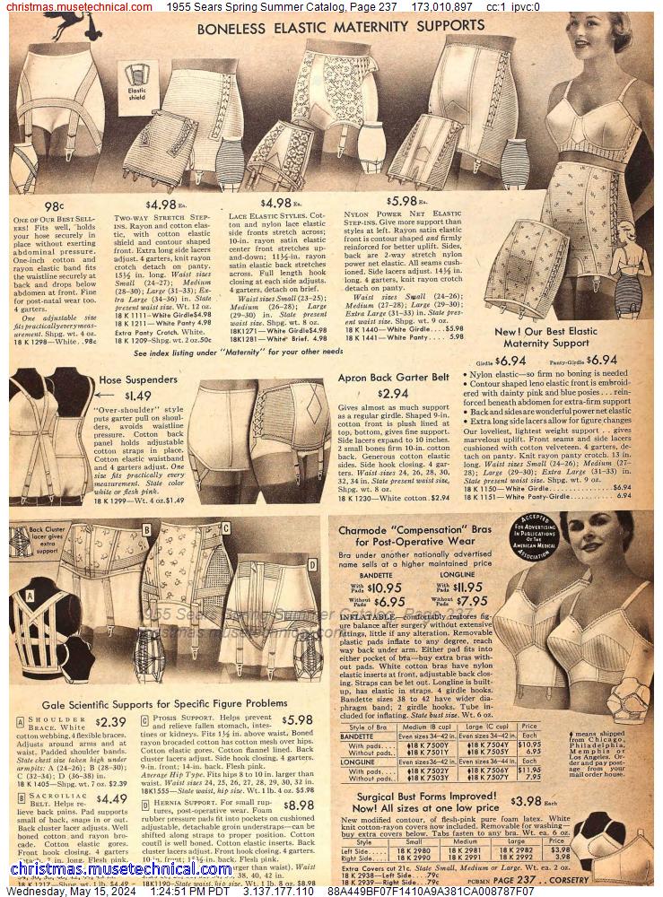 1955 Sears Spring Summer Catalog, Page 237