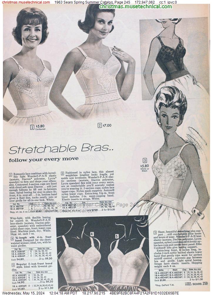 1963 Sears Spring Summer Catalog, Page 245