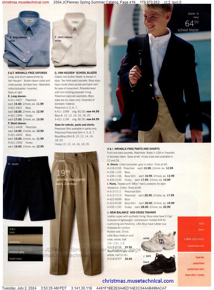 2004 JCPenney Spring Summer Catalog, Page 419