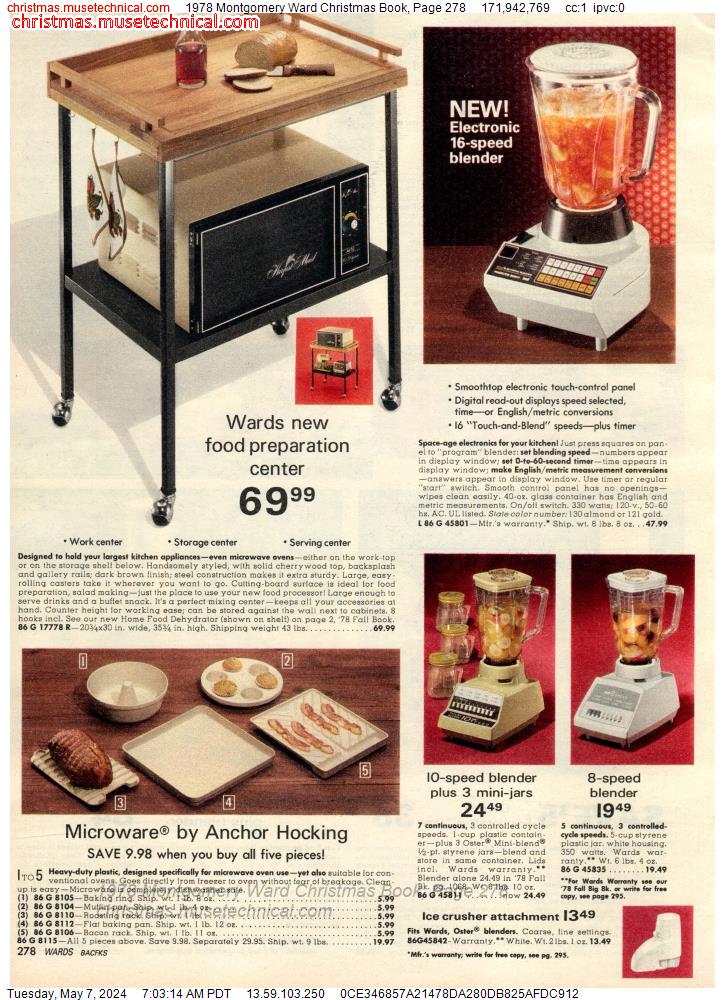1978 Montgomery Ward Christmas Book, Page 278
