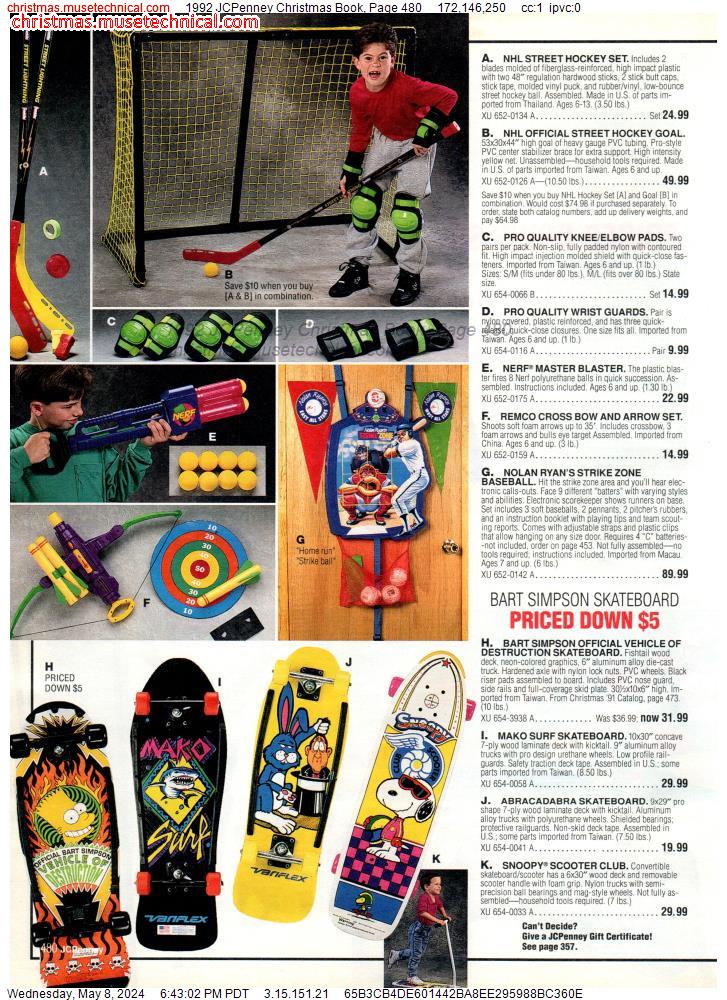 1992 JCPenney Christmas Book, Page 480