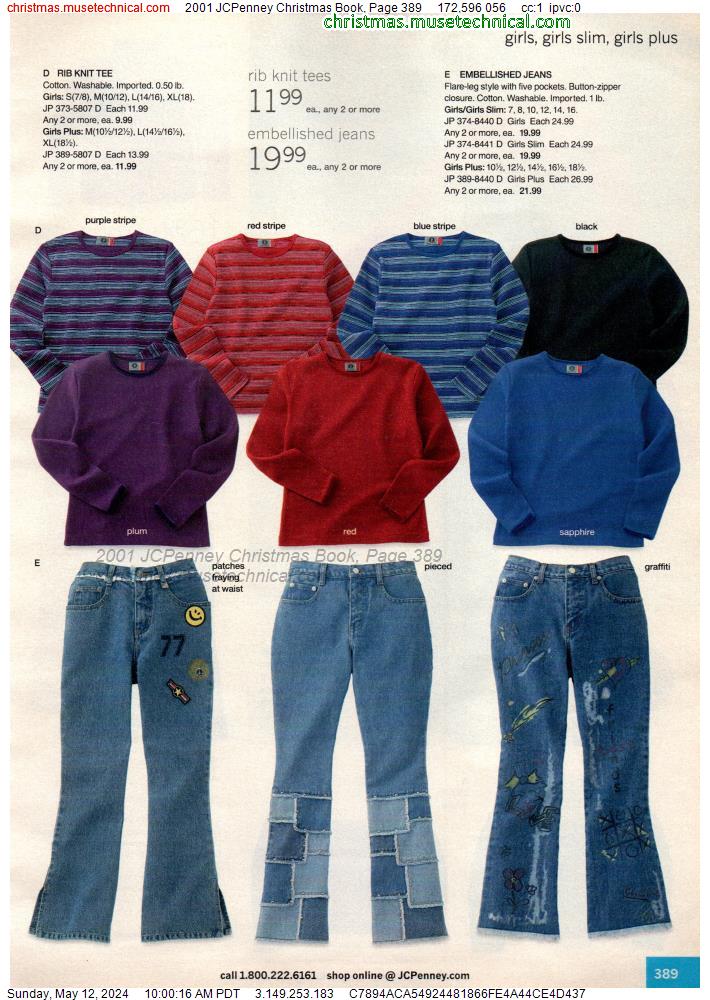 2001 JCPenney Christmas Book, Page 389