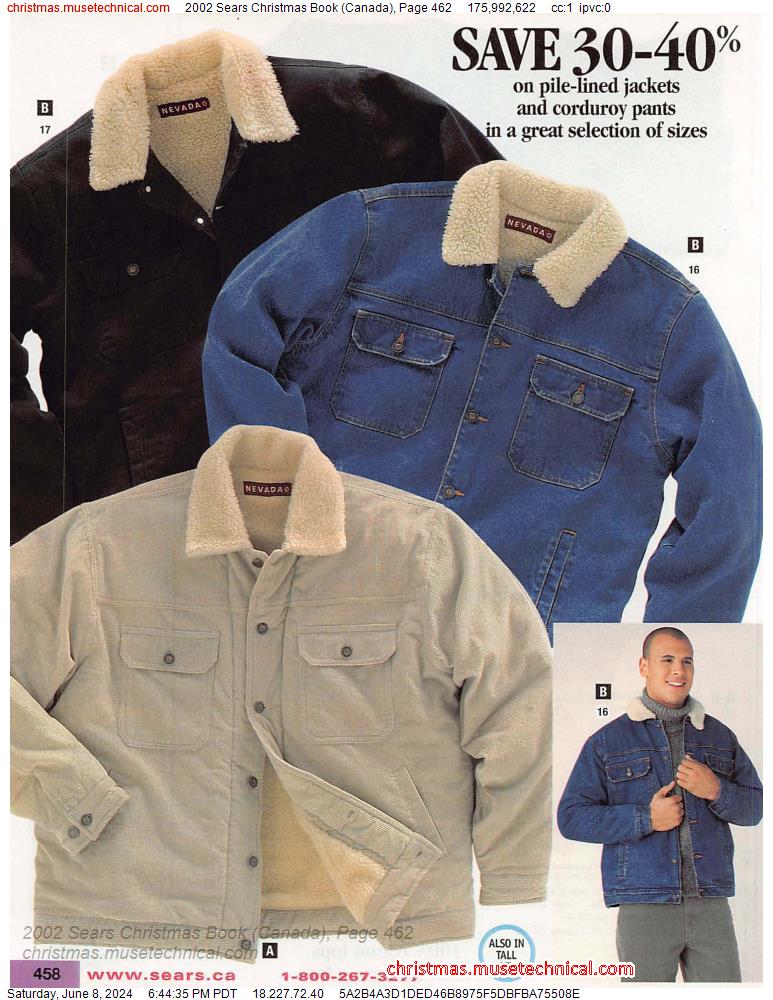 2002 Sears Christmas Book (Canada), Page 462