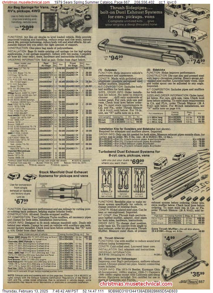 1979 Sears Spring Summer Catalog, Page 667