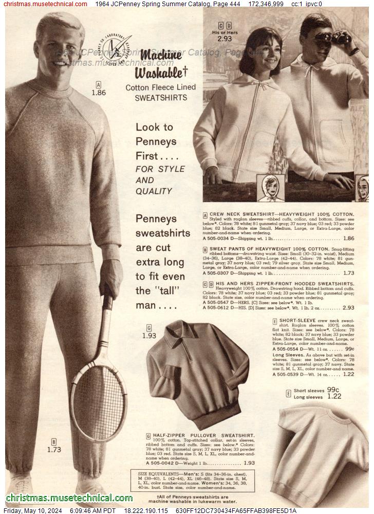 1964 JCPenney Spring Summer Catalog, Page 444