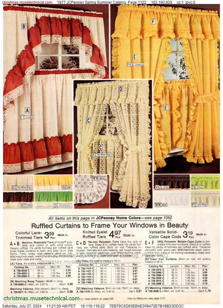 1977 JCPenney Spring Summer Catalog, Page 1122