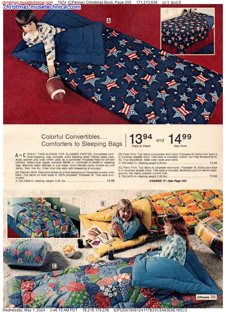 1974 JCPenney Christmas Book, Page 255