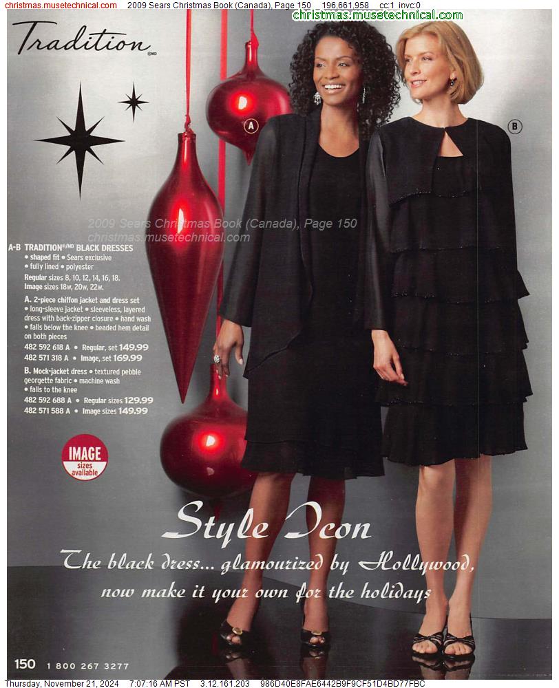 2009 Sears Christmas Book (Canada), Page 150