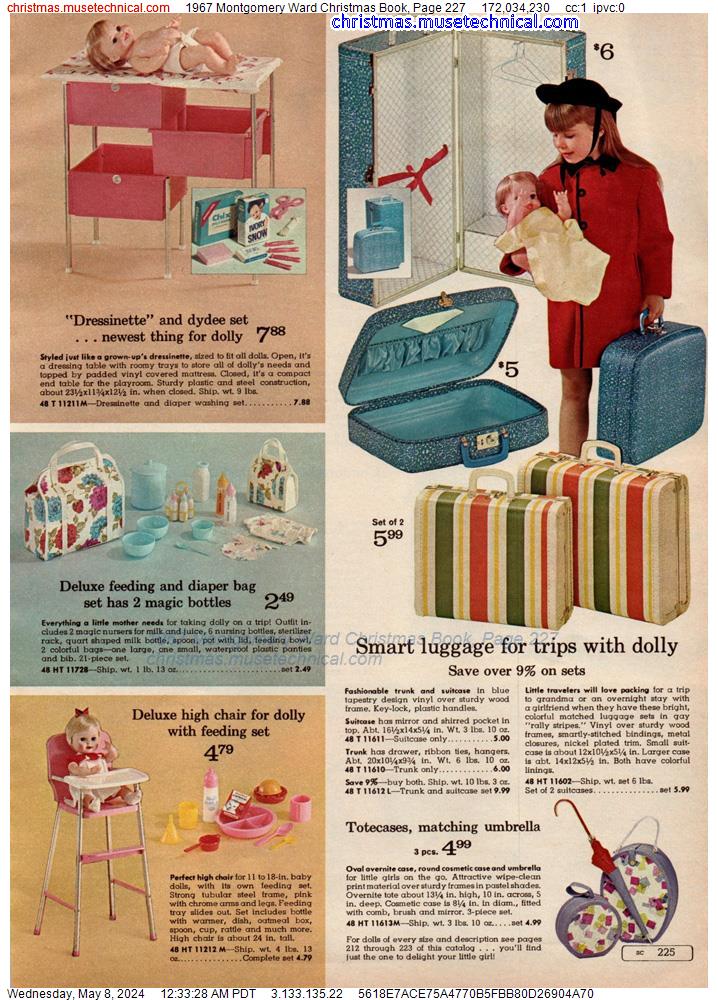 1967 Montgomery Ward Christmas Book, Page 227