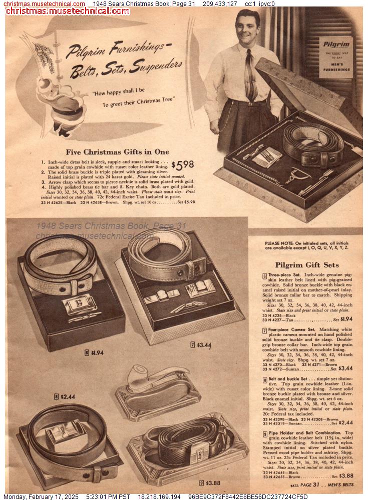 1948 Sears Christmas Book, Page 31