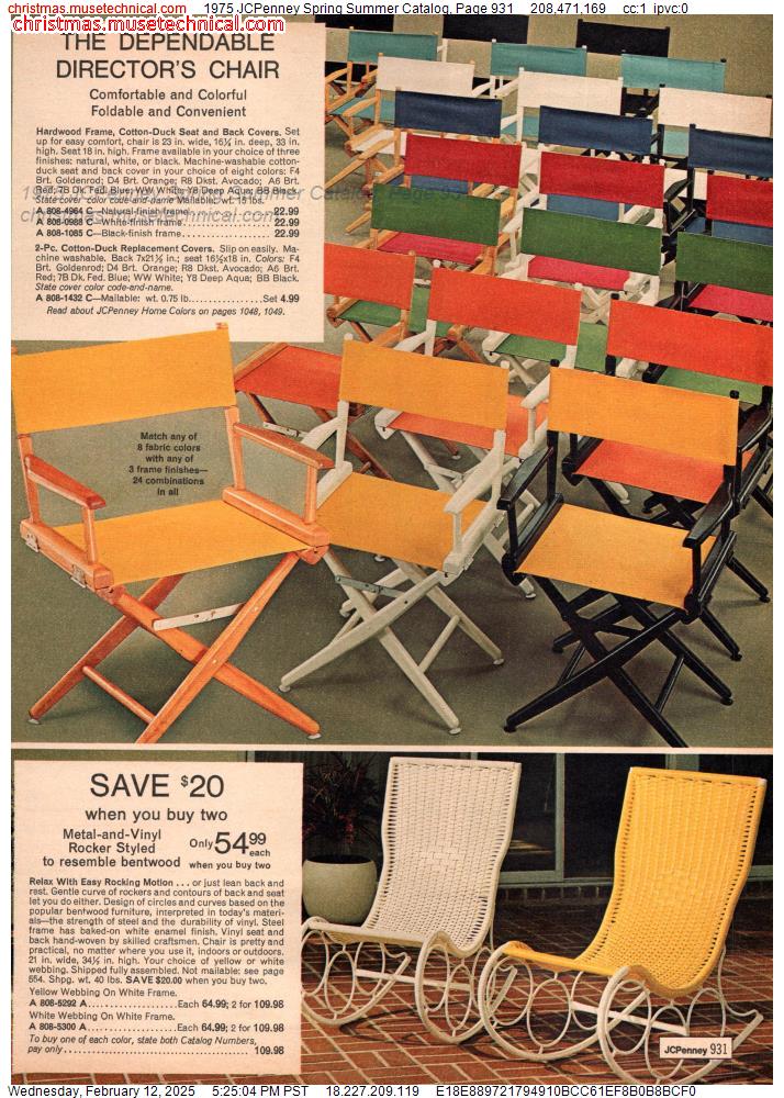 1975 JCPenney Spring Summer Catalog, Page 931