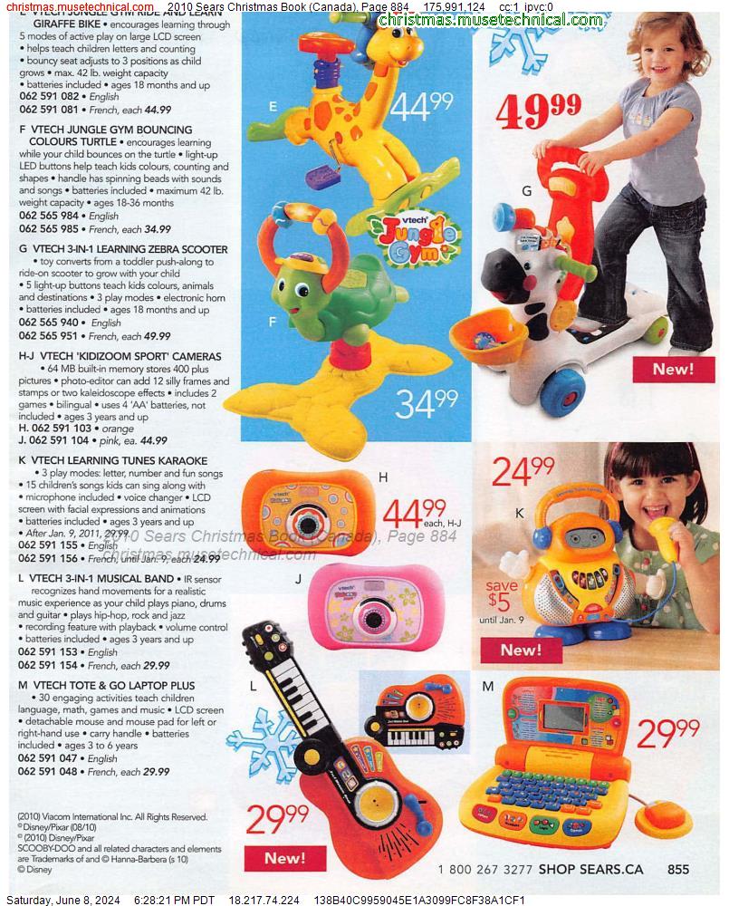 2010 Sears Christmas Book (Canada), Page 884
