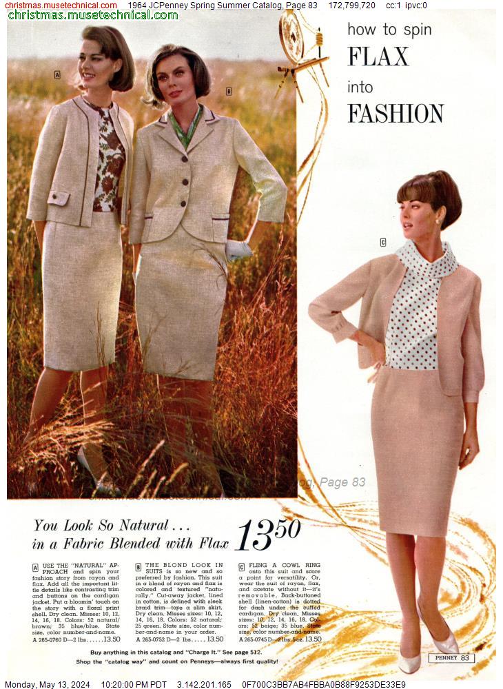 1964 JCPenney Spring Summer Catalog, Page 83