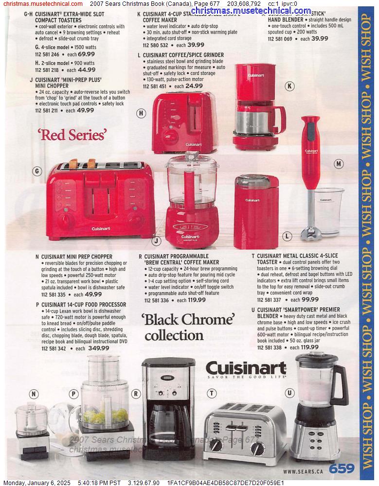 2007 Sears Christmas Book (Canada), Page 677