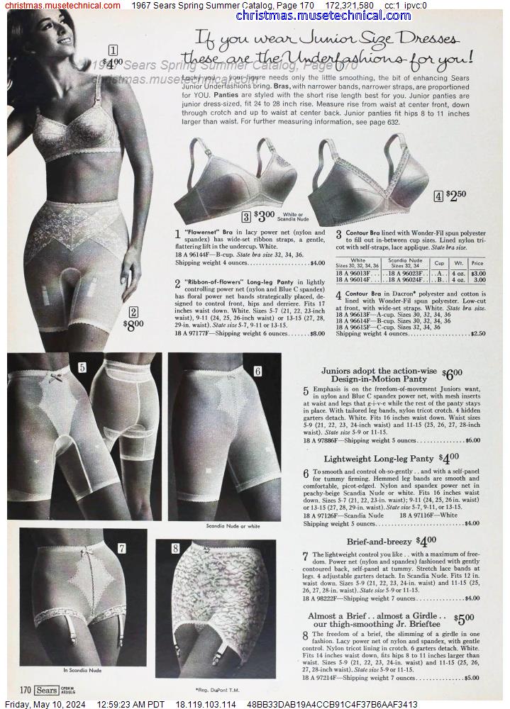 1967 Sears Spring Summer Catalog, Page 170