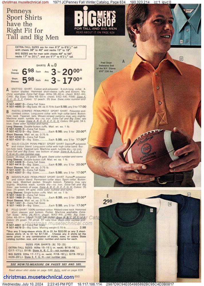 1971 JCPenney Fall Winter Catalog, Page 634