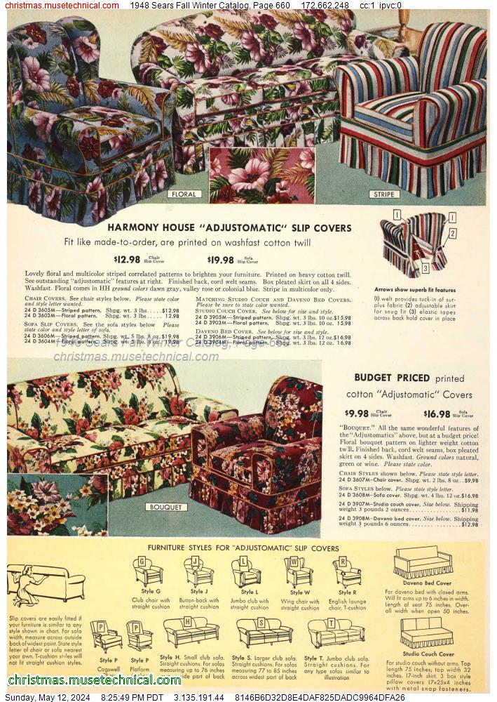 1948 Sears Fall Winter Catalog, Page 660
