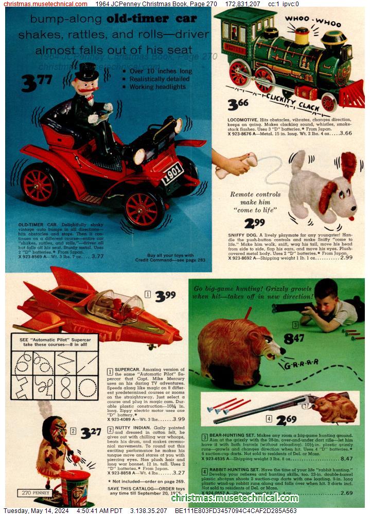 1964 JCPenney Christmas Book, Page 270