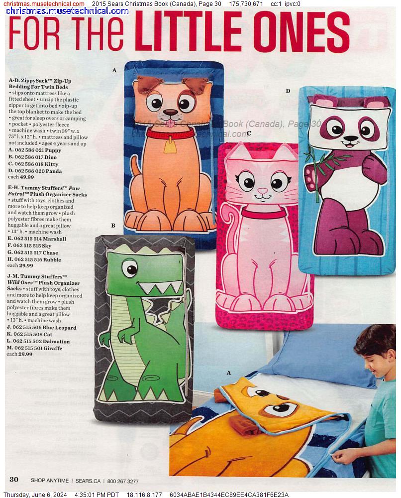 2015 Sears Christmas Book (Canada), Page 30