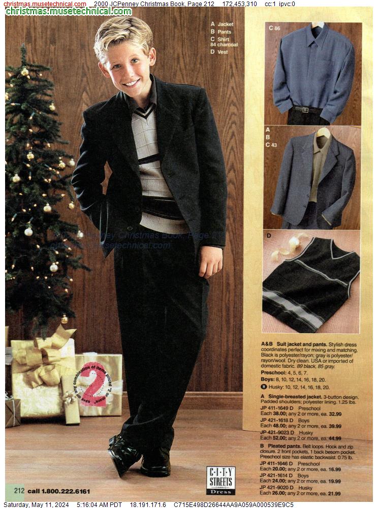 2000 JCPenney Christmas Book, Page 212