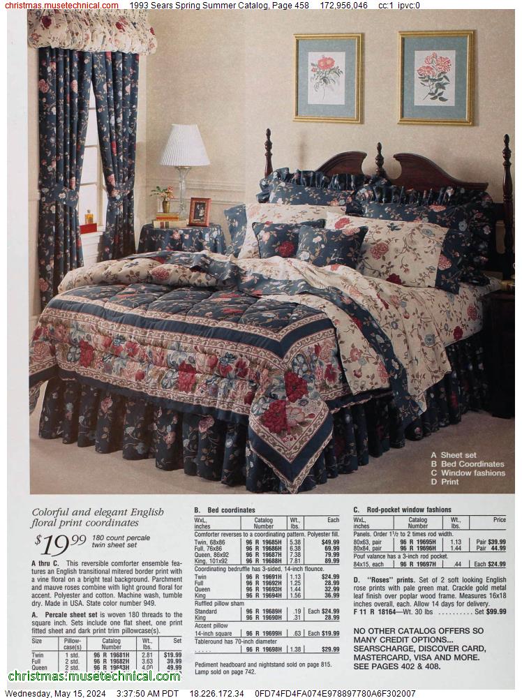 1993 Sears Spring Summer Catalog, Page 458