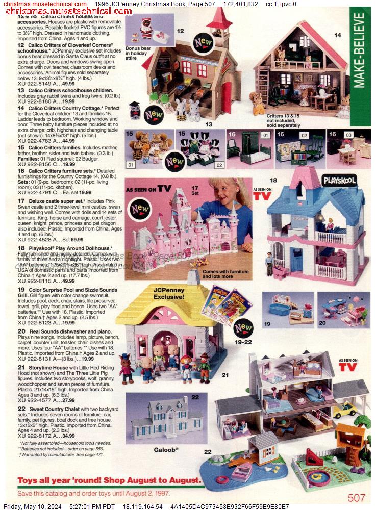 1996 JCPenney Christmas Book, Page 507