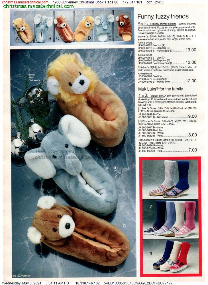 1983 JCPenney Christmas Book, Page 86