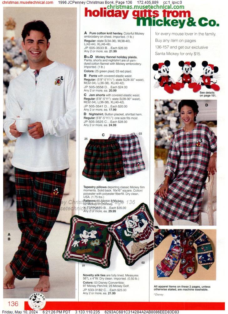 1996 JCPenney Christmas Book, Page 136