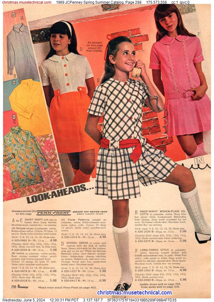 1969 JCPenney Spring Summer Catalog, Page 298