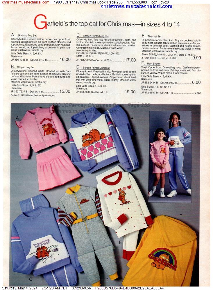 1983 JCPenney Christmas Book, Page 255