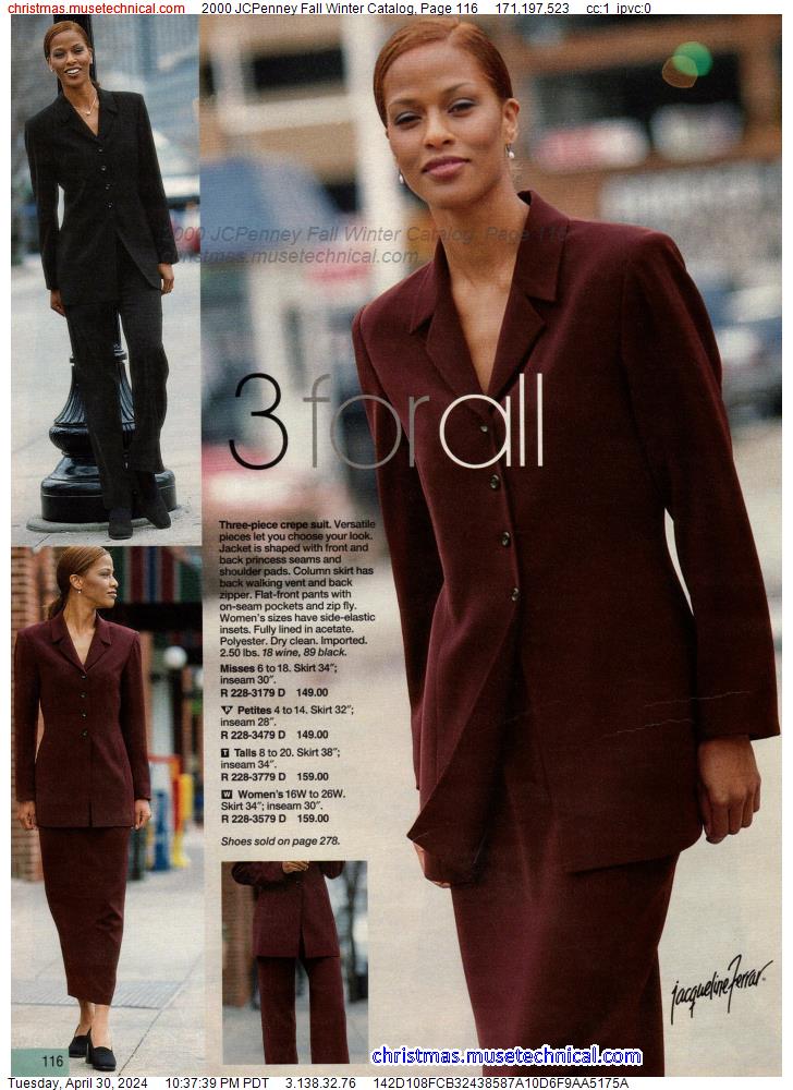 2000 JCPenney Fall Winter Catalog, Page 116