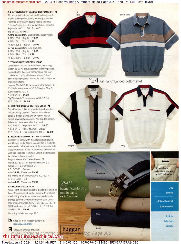 2004 JCPenney Spring Summer Catalog, Page 305