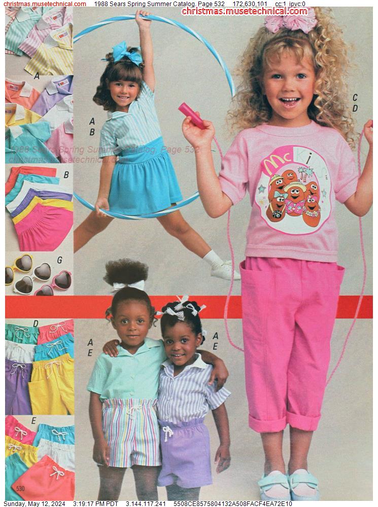 1988 Sears Spring Summer Catalog, Page 532