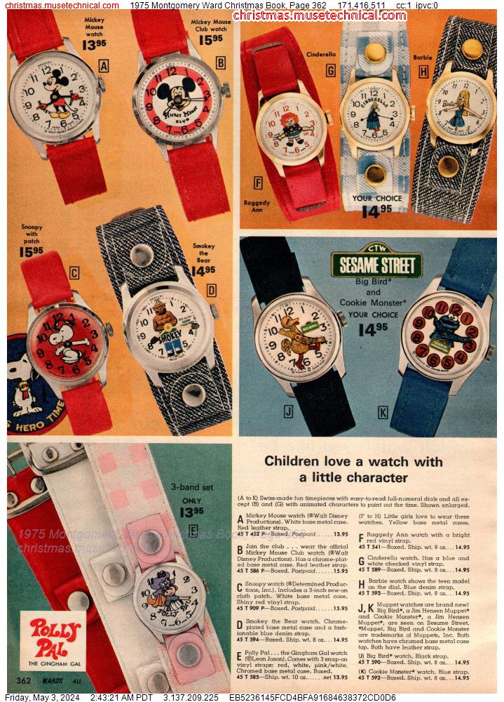 1975 Montgomery Ward Christmas Book, Page 362