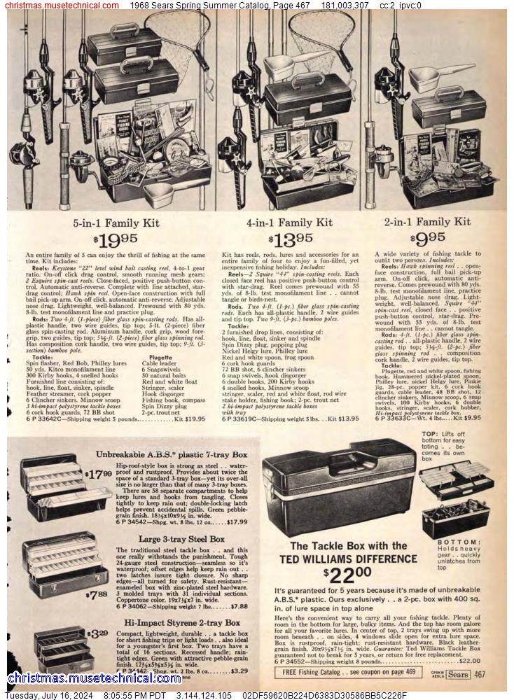 1968 Sears Spring Summer Catalog, Page 467