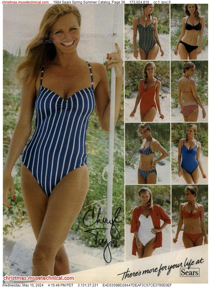 1984 Sears Spring Summer Catalog, Page 38
