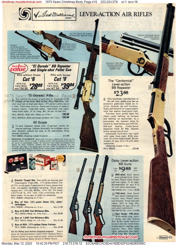 1975 Sears Christmas Book, Page 415