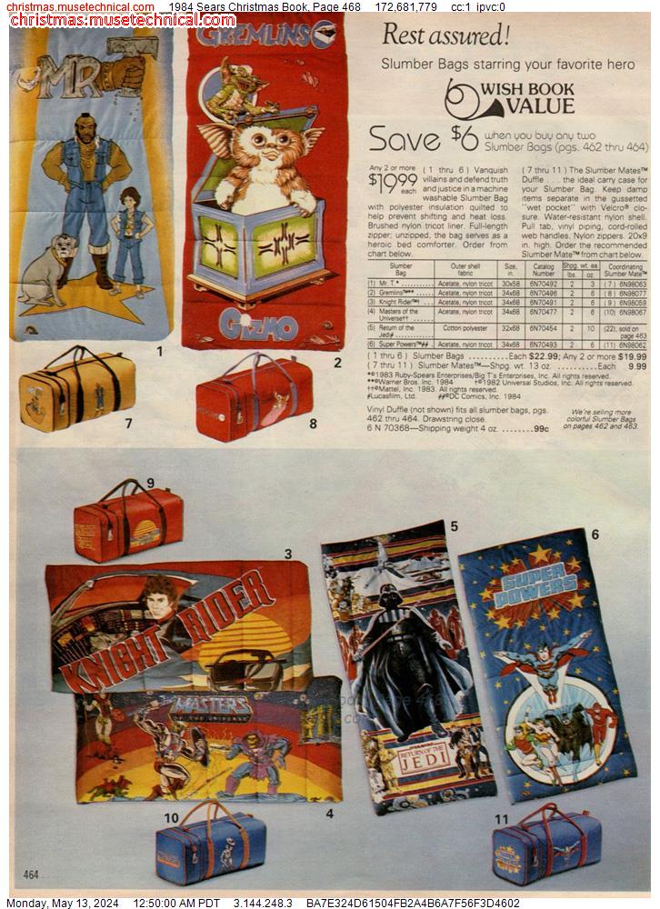 1984 Sears Christmas Book, Page 468