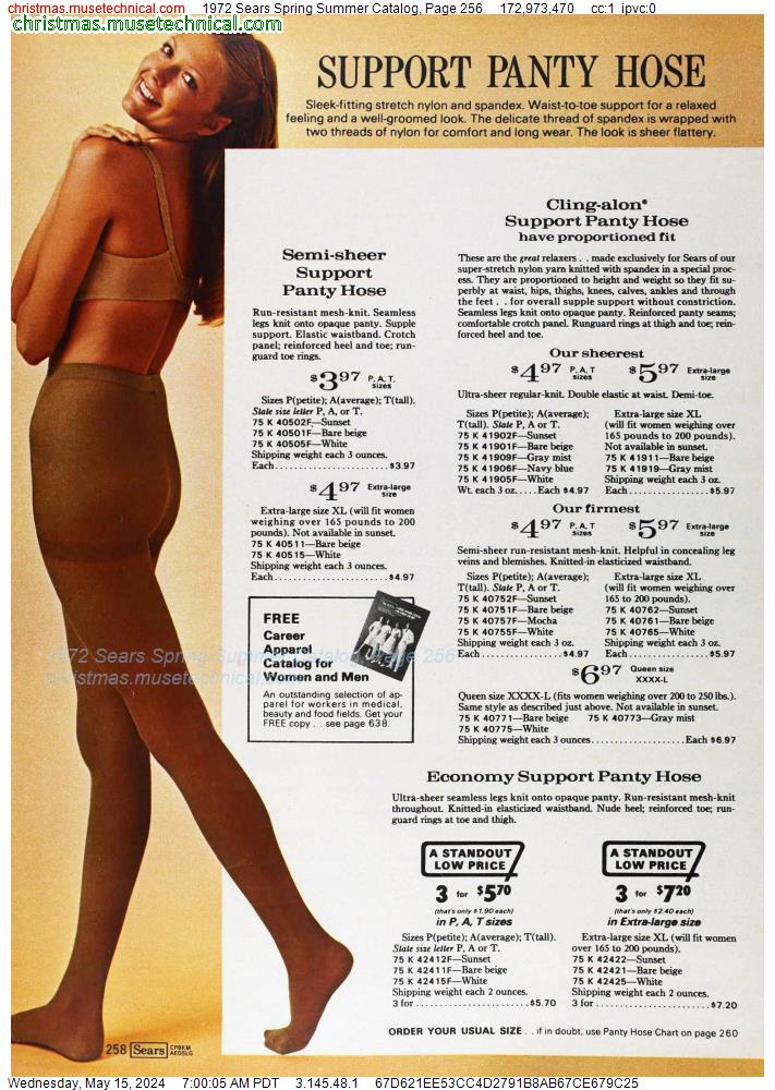 1972 Sears Spring Summer Catalog, Page 256