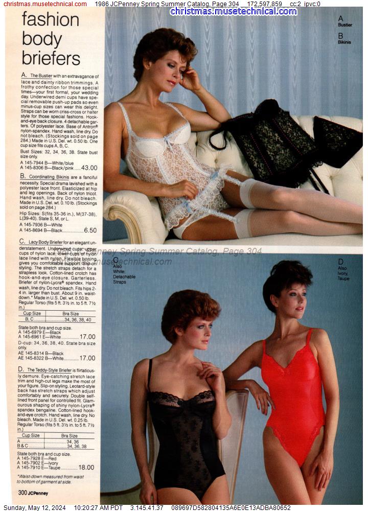 1986 JCPenney Spring Summer Catalog, Page 304
